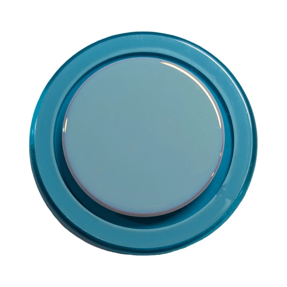 17-R PopSockets Magsafe Phone Grip - Blue & White/Iridescent Top (Referb) ⬇️